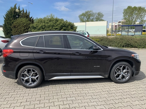 BMW X1 cena 93500 przebieg: 72250, rok produkcji 2016 z Toruń małe 137